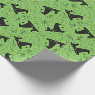 Witch Pet Baby shower Halloween Cadeaupapier