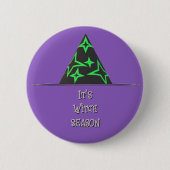 Witch Pet Halloween Button (Voorkant)