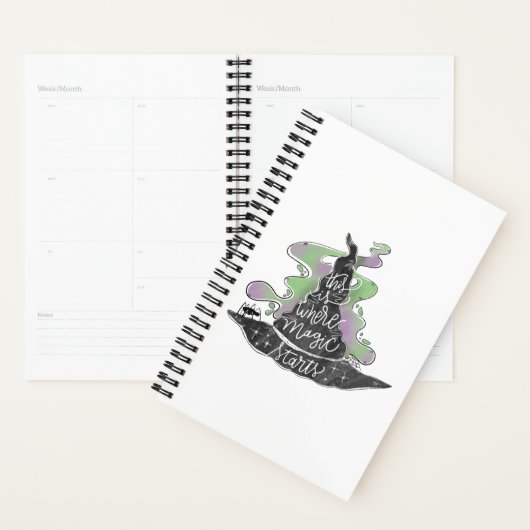 Witch Pet Magic Spooky Halloween Planner (Display)