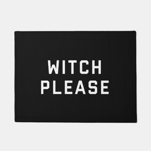 Witch Please Halloween Deurmat (Voorkant)