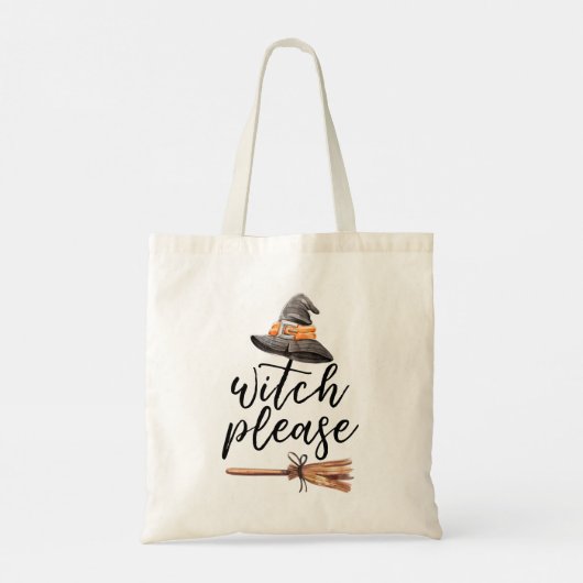 Witch Please Halloween Tote Bag (Achterkant)