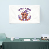 Witch Please Highland Cow Halloween Spandoek (Beurs)