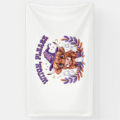 Witch Please Highland Cow Halloween Spandoek (Verticaal)