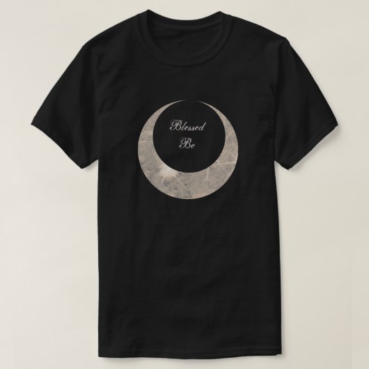 Witch Prim Horned Moon Goddess T-shirt (Design voorkant)