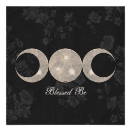 Witch Prim Triple Moon Goddess Perfect Poster