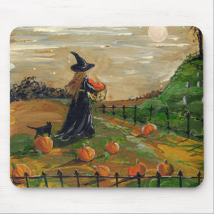 Witch Pumpkin Patch Mountain Muismat