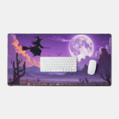 Witch Ride Under the Blood Moon Desk Mat (Clavier et souris)