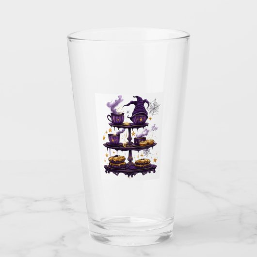  Witch�s Library Cat Glas (Voorkant)