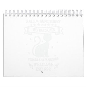 Witch Salem Sanctuary for Wayward Black Cats 1692. Kalender