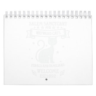 Witch Salem Sanctuary for Wayward Black Cats 1692. Kalender