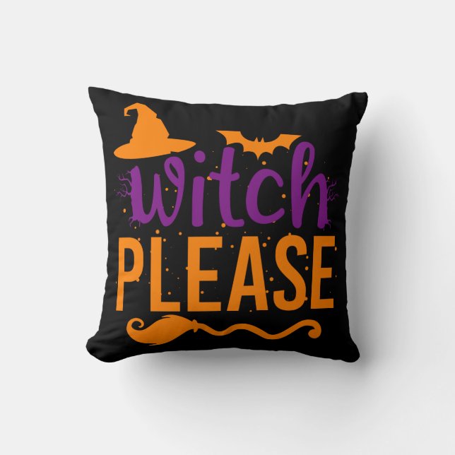 Witch Shirt Witch Shirt Funny Halloween Kussen (Voorkant)