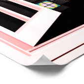 Witch Silhouette Window Halloween Poster (Hoek)