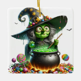 Witch Snoep Brew Keramisch Ornament