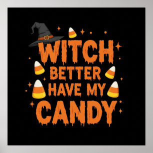 Witch Snoep T-shirt Poster
