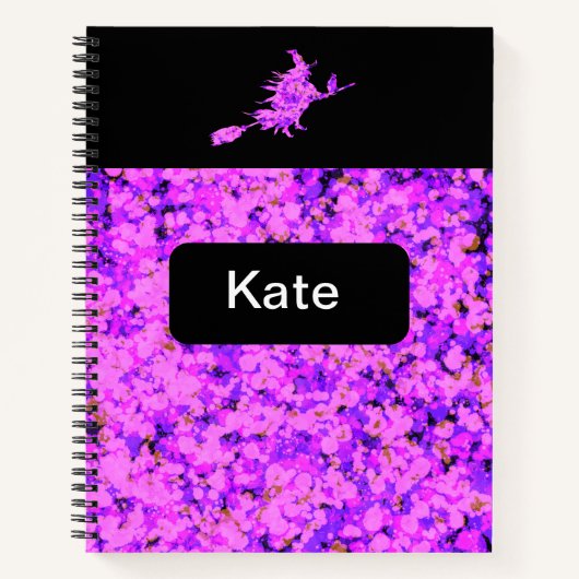 witch spattered paint notitieboek (Voorkant)
