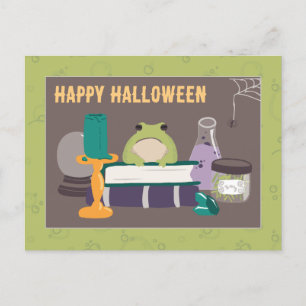 Witch Spell Ingrediënten Halloween Briefkaart