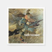  Witch Spooky Halloween Party Servet (Voorkant)