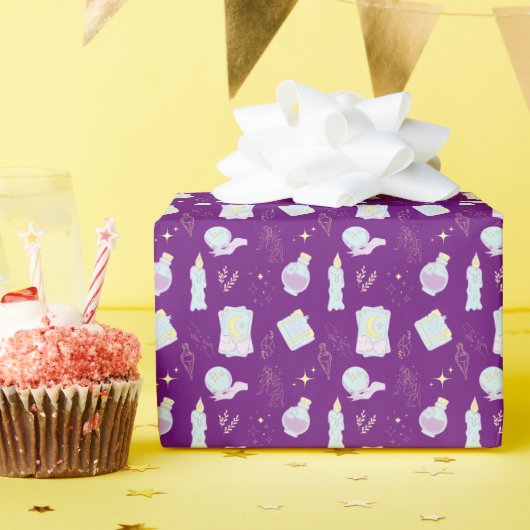 Witch Tarot Empowering Occult Esoteric Divine Cadeaupapier (Verjaardagsfeest)