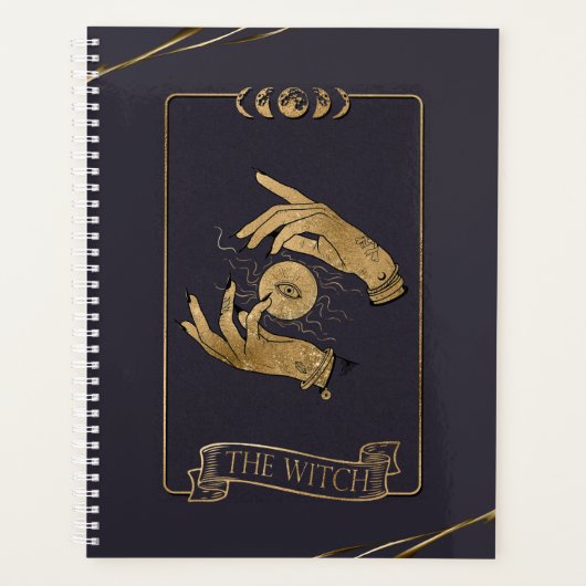 Witch Tarot Kaart Planner (Voorkant)