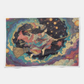 Witch tea towel theedoek (Horizontaal)