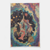 Witch tea towel theedoek (Verticaal)