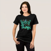 Witch Things Tri-Blend Shirt (Voorkant volledig)