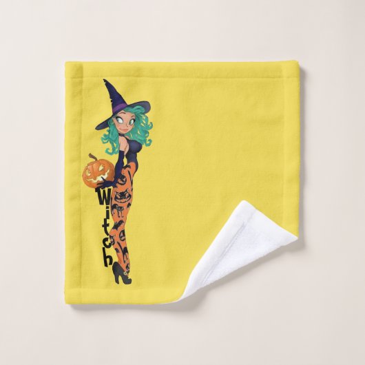 Witch Wash Cloth Washandje (Wasdoekje)