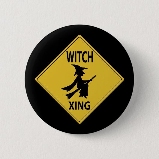 Witch Xing Ronde Button 5,7 Cm (Voorkant)