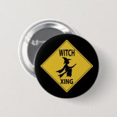 Witch Xing Ronde Button 5,7 Cm (Voorkant /achterkant)