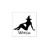 Witchcraft Briefpapier Wood Art Stamp Black Rubberstempel (Afrduk)