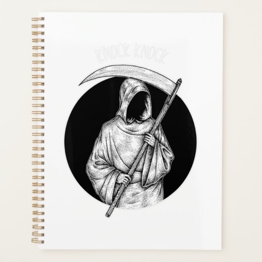 Witchcraft Dark Gothic Blackcraft Death Grim Reape Planner (Voorkant)