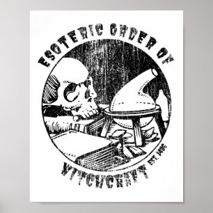 Witchcraft Magic Order Occult Witch Alchemist Poster