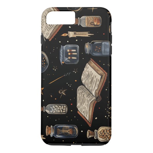 Witchcraft Potion Pattern – Halloween Magic Case-Mate iPhone Case (Achterkant)