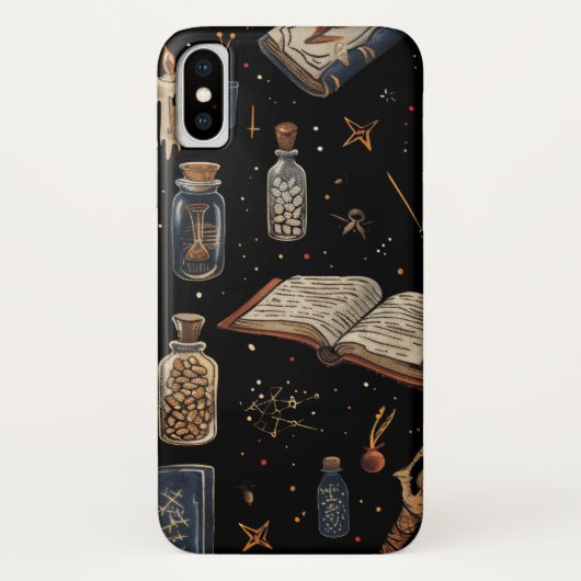Witchcraft Potion Pattern – Halloween Magic Case-Mate iPhone Case (Achterkant)