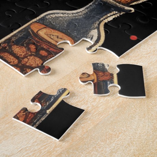 Witchcraft Potion Pattern – Halloween Magic Legpuzzel (Zijkant)