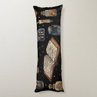 Witchcraft Potion Pattern – Halloween Magic Lichaamskussen