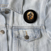 Witchcraft Wiccan Gothic Witchy Halloween Ronde Button 5,7 Cm (In situ)