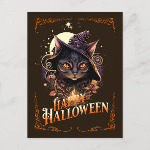 Witchen Chat Wives pour Halloween carte postale