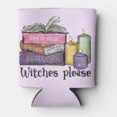 Witches alsjeblieft | Voor boekenoverloop | Librar Blikjeskoeler (Voorkant)