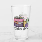 Witches alsjeblieft | Voor boekenoverloop | Librar Glas (Achterkant)
