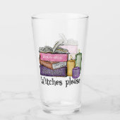 Witches alsjeblieft | Voor boekenoverloop | Librar Glas (Voorkant)