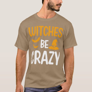 Witches Be Crazy Halloween jongen T-shirt