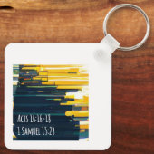 Witches Be Crazy (yellow) Sleutelhanger (Achterkant)