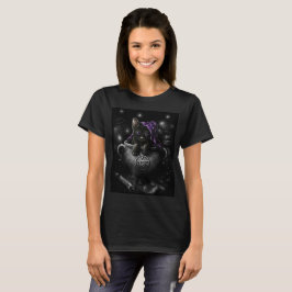 Witches Black Kitten T-shirt