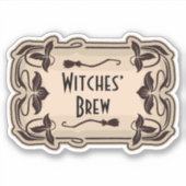 Witches’ Brew Apothecary Label (Voorkant)