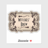 Witches’ Brew Apothecary Label (Vel)