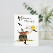 Witches Brew Briefkaart (Staand voorkant)