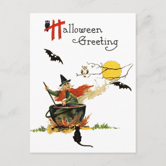 Witches Brew Briefkaart (Voorkant)