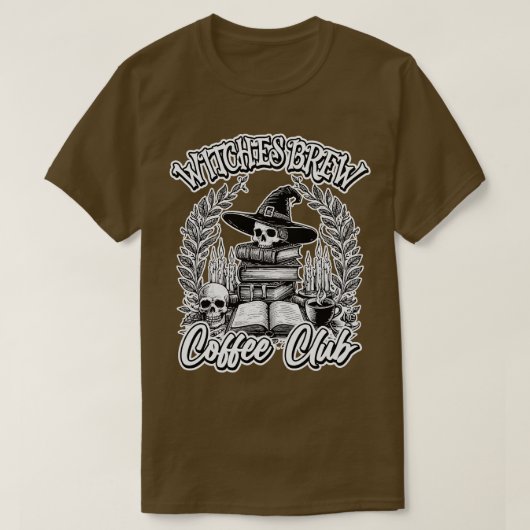 Witches Brew Coffee Co T-shirt (Design voorkant)
