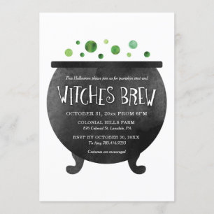 Witches Brew Halloween Kaart